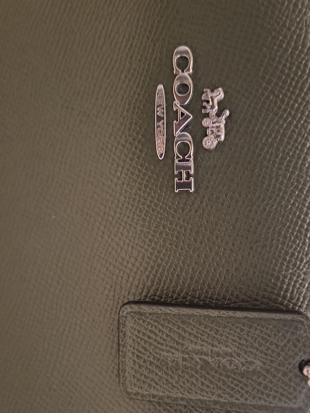Coach Olive Color Purse - Picture 6 of 7